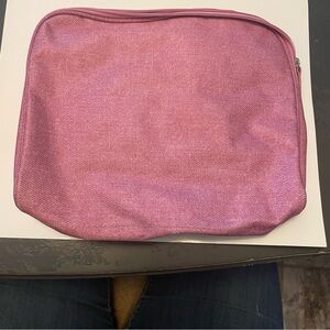 Pink Cosmetic travel electronics lingerie Pouch bag medium